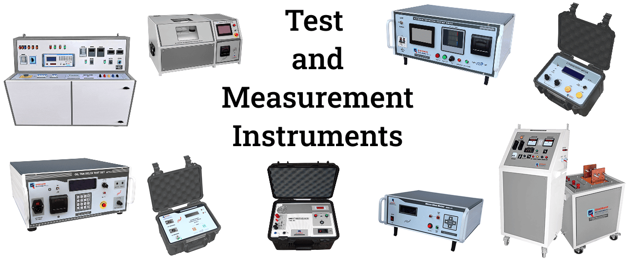 Test and measurement instruments